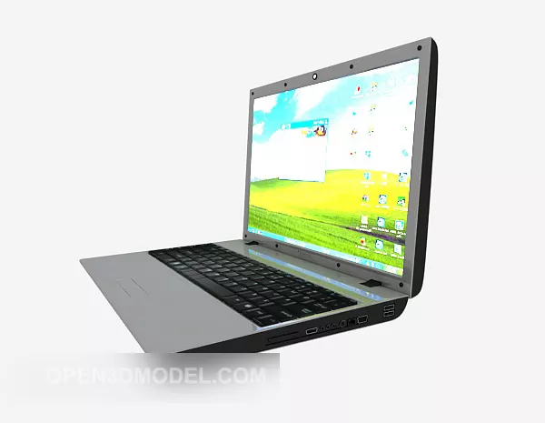 Notebook Open 3d model Notebook Open 3d model