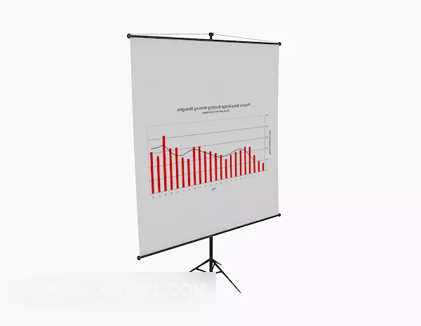 Office Data Report 3d model Office Data Report 3d model