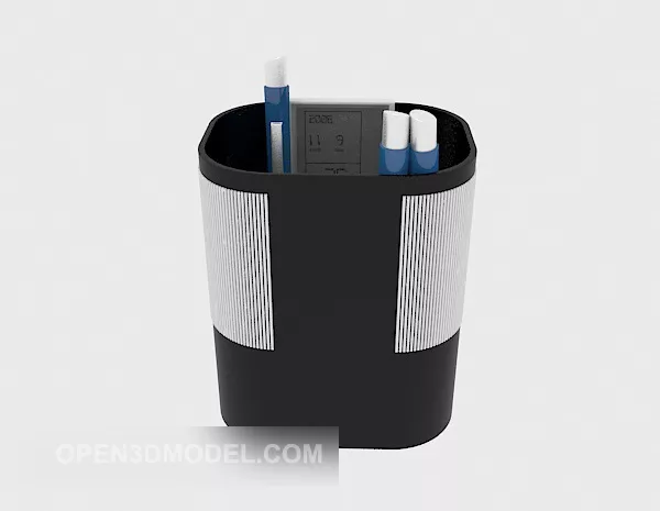 Rustic Barrel Storage 3d model
