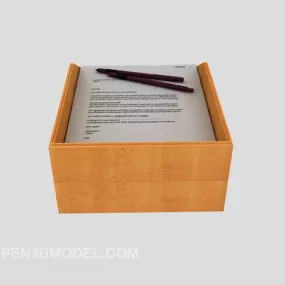 Office Folder Files 3d model