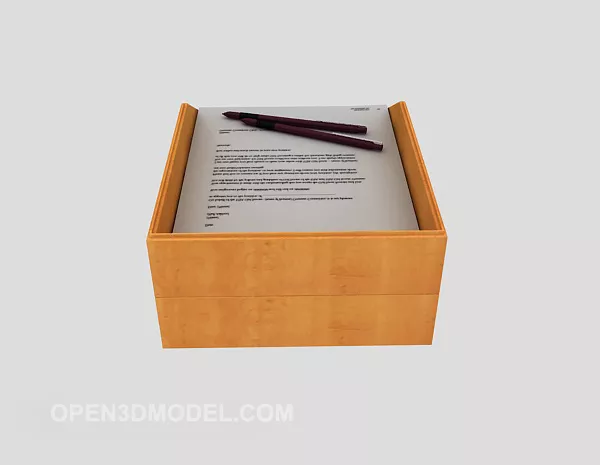 Office Folder Files 3d model Office Folder Files 3d model