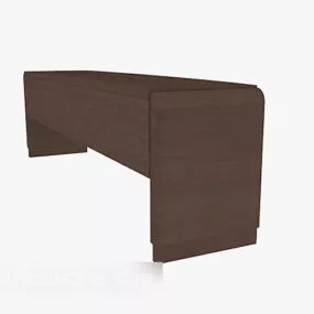 Office Interview Table 3d model