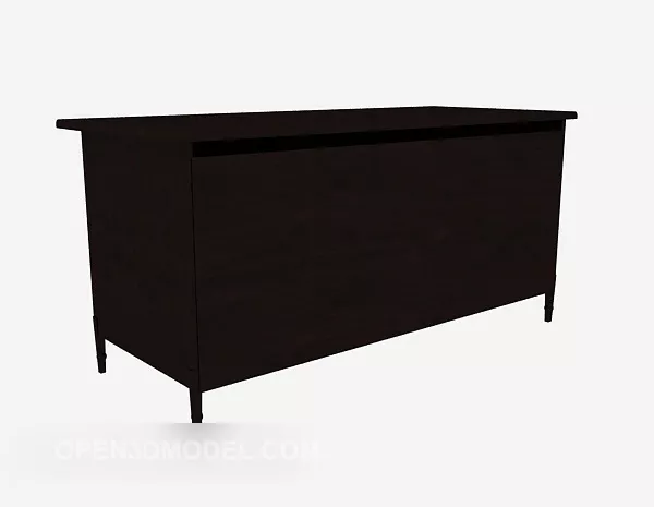Wood Bench Park Stuff 3d model