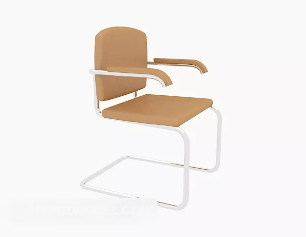 Office Solid Wood Chair 3d model Office Solid Wood Chair 3d model