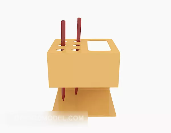 Modernism Rack Star Shaped 3d model