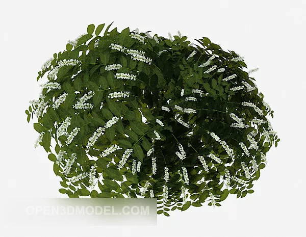 Outdoor Common Green Leaf Plant 3d model Outdoor Common Green Leaf Plant 3d model