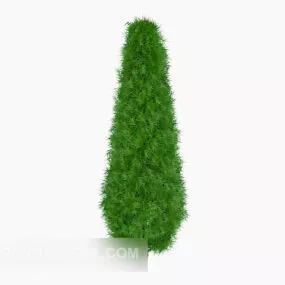 Outdoor Green Tree V2 3d model