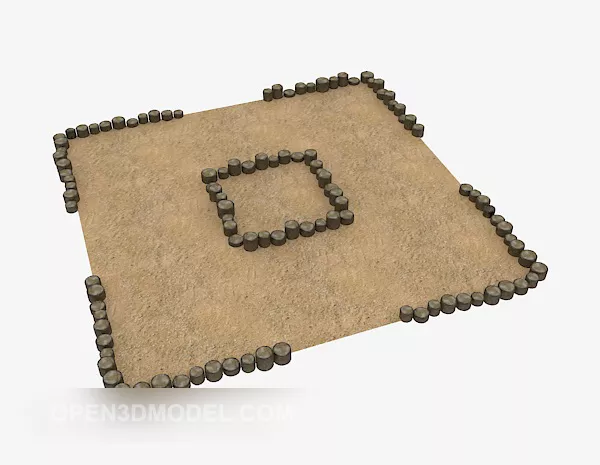 Stone Altar 3d model