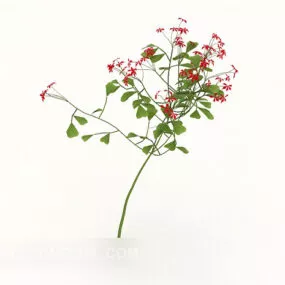 Outdoor Wild Green Plant 3d model