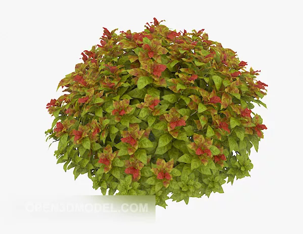 Outdoor Green Belt Plant 3d model Outdoor Green Belt Plant 3d model