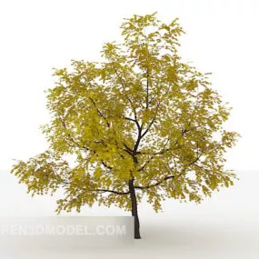 Outdoor Roadside Plant 3d model