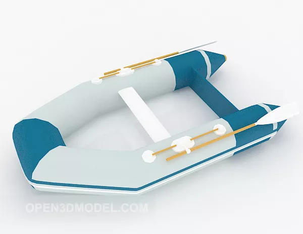 Inflate Kayak 3d model Inflate Kayak 3d model