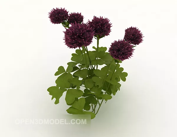 Outdoor Small Bunch Of Wildflower Weeds 3d model Outdoor Small Bunch Of Wildflower Weeds 3d model