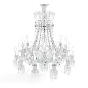 Western Crystal Chandelier 3d model