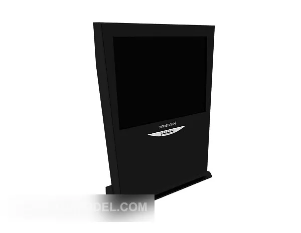 Flat Panasonic Tv 3d model Flat Panasonic Tv 3d model