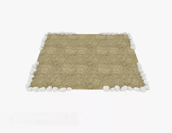Road Terrain Landscape 3d model