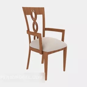 Pastoral Style Lounge Chair 3d model
