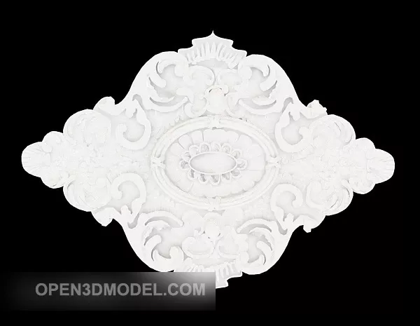 Plate Art 3d model
