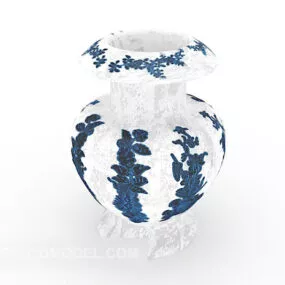 Vintage Patterned Ware 3d model