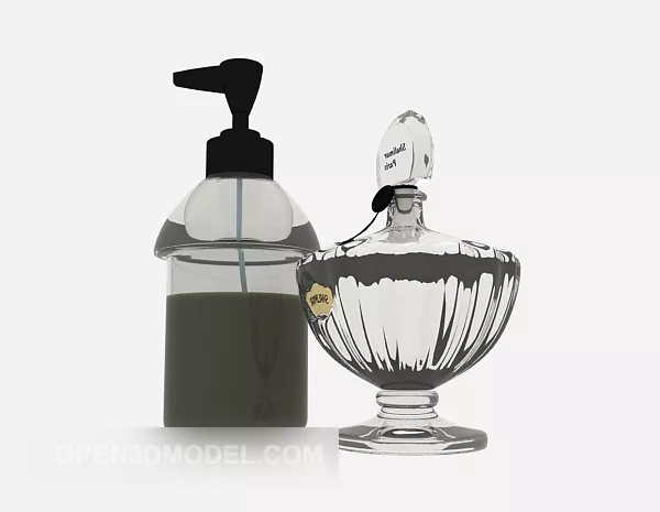 Perfume Bottle Kenzo 3d model