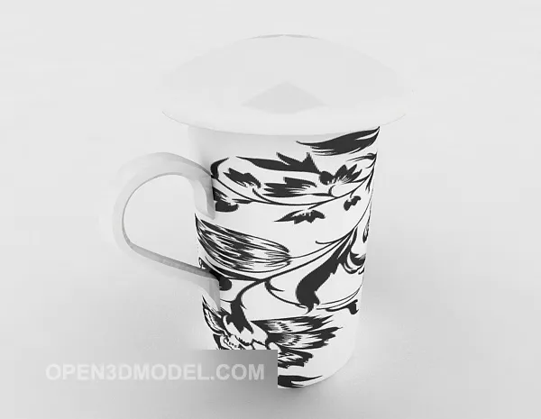 Personal Ceramic Teacup Furniture 3d model Personal Ceramic Teacup Furniture 3d model