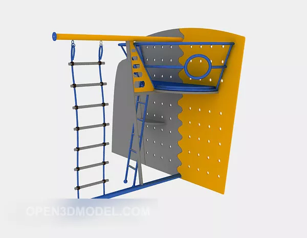 Indoor Children Playground 3d model Indoor Children Playground 3d model
