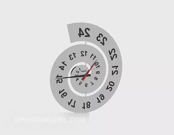 Personality Creative Alarm 3d model Personality Creative Alarm 3d model