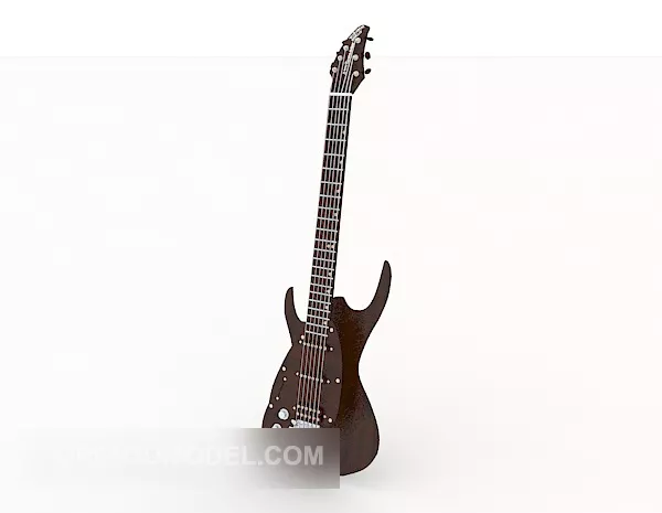 Small Classical Guitar 3d model