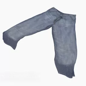 Personality Jeans Fashion 3d model