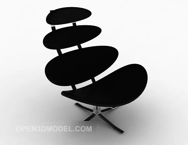 Personality Lounge Chair 3d model Personality Lounge Chair 3d model