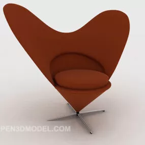 Personality Fashion Single Sofa Furniture 3d model