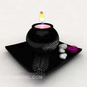 Personality Feature Candlestick 3d model