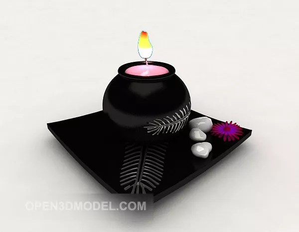 Personality Feature Candlestick 3d model Personality Feature Candlestick 3d model