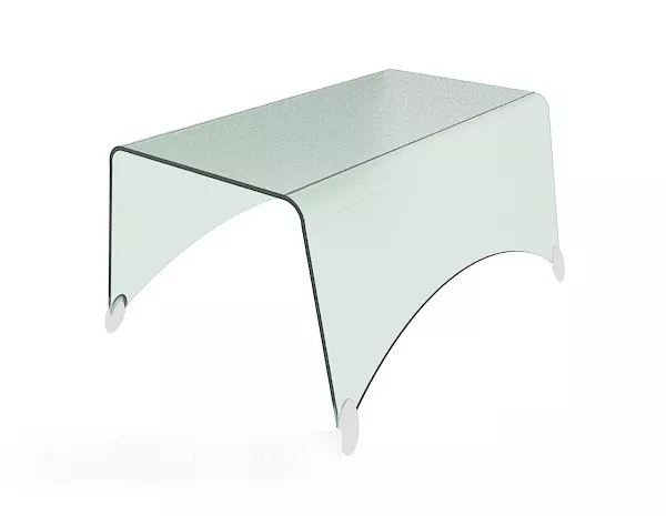Minimalist Glass Coffee Table 3d model Minimalist Glass Coffee Table 3d model