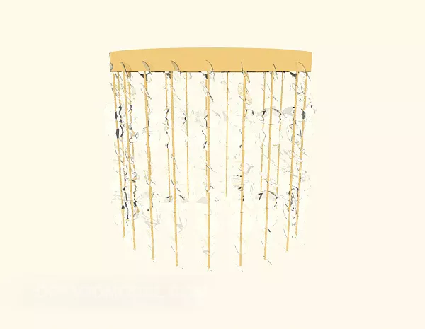Personality Hanging Chandelier 3d model Personality Hanging Chandelier 3d model