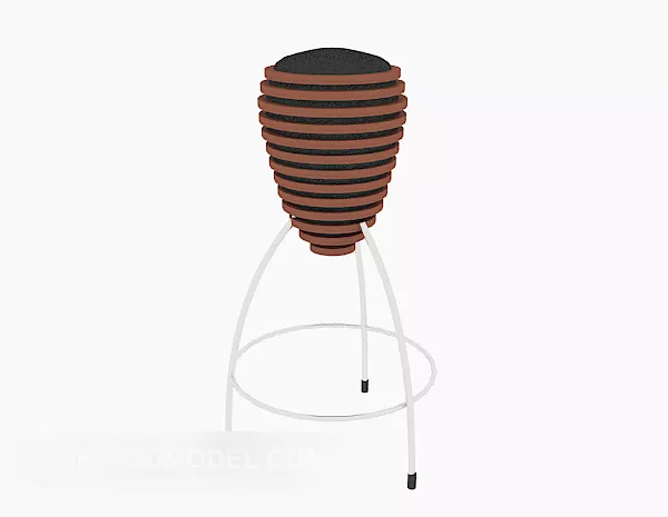 Personality High Stool Furniture 3d model Personality High Stool Furniture 3d model