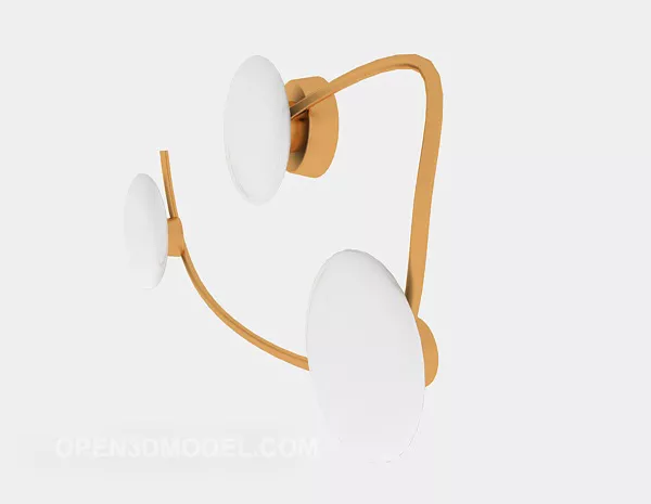 Personality Home Wall Lamp 3d model Personality Home Wall Lamp 3d model