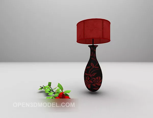 Vase Shaped Lamp Furniture 3d model Vase Shaped Lamp Furniture 3d model