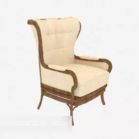 European Relaxing Armchair 3d model