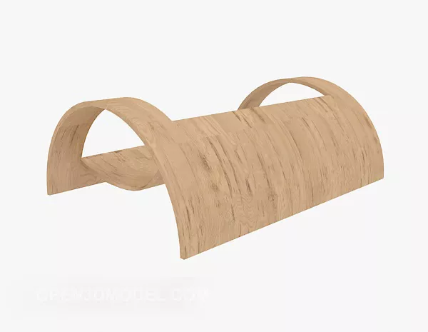 Tree Logs Stack 3d model