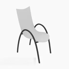 Office Modern Lounge Chair 3d model