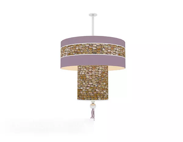 Personality Of The New Chinese Chandelier 3d model Personality Of The New Chinese Chandelier 3d model