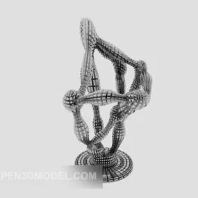 Home Stylize Art Figurine Tableware 3d model