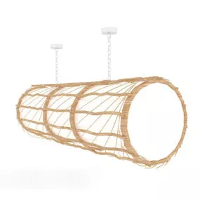 Modern Simple Fashion Chandelier 3d model