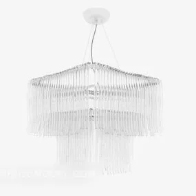 Personality Simple Home Chandelier 3d model
