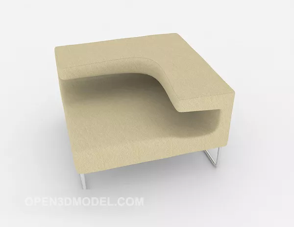 Personality Simple Sofa 3d model Personality Simple Sofa 3d model