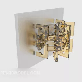 Simple Wall Lamp Furniture 3d model