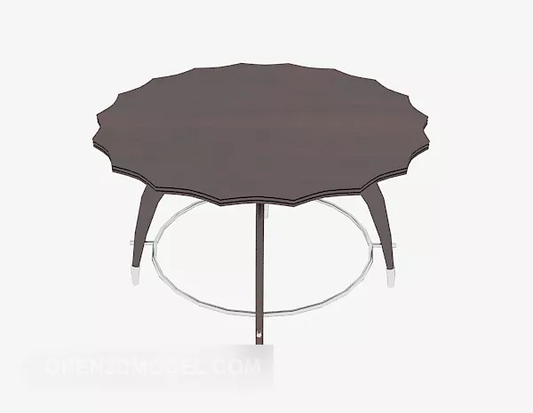 Personality Solid Wood Coffee Table 3d model Personality Solid Wood Coffee Table 3d model