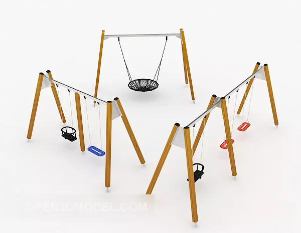 Park Swing 3d model