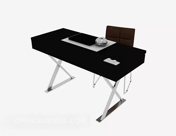 Personality Table And Chair 3d model Personality Table And Chair 3d model